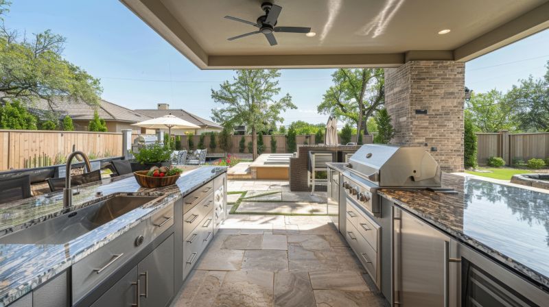 Outdoor Kitchen Installation in Summerville, SC